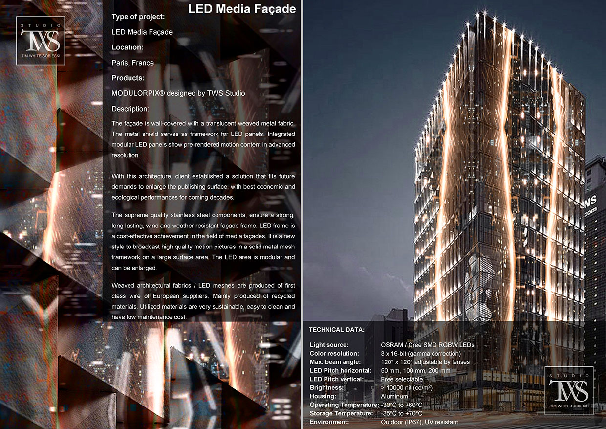 Tim White-Sobieski art and design projects in architecture and contemporary art