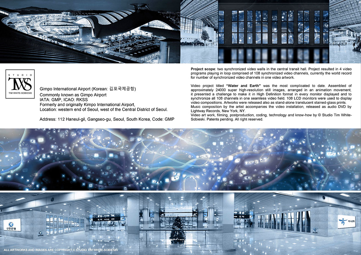 Tim White-Sobieski art and design projects in architecture and contemporary art